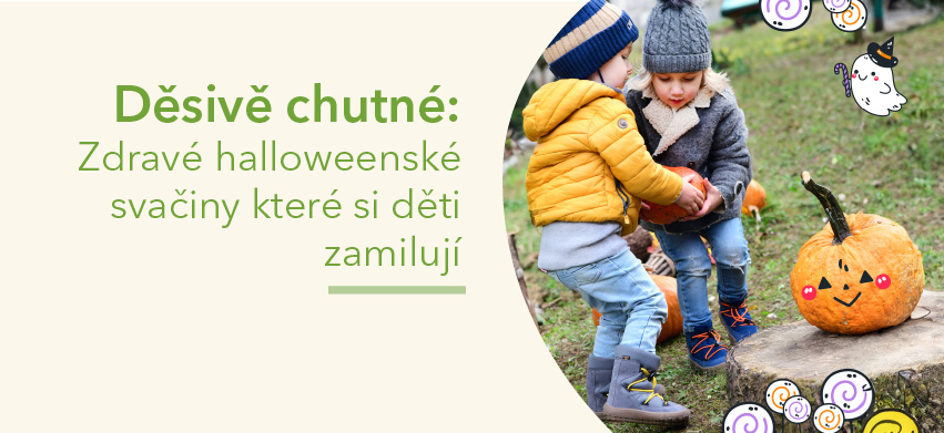 Děsivě chutné: Zdravé halloweenské svačiny které si děti zamilují